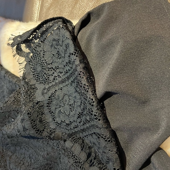 Brand new Design Lab Black Lace Romper with tags. - Picture 5 of 7